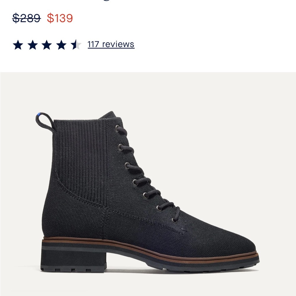Rothy’s - Laced Lug Boots